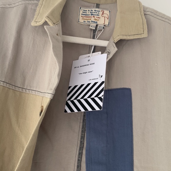 Free People x Sandrine Rose French Worker Jacket Womens - Picture 3 of 6